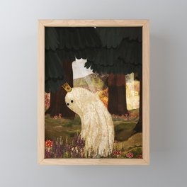 Mushroom King Framed Mini Art Print