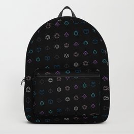 Dungeons and Dragons Aesthetic Dice Backpack