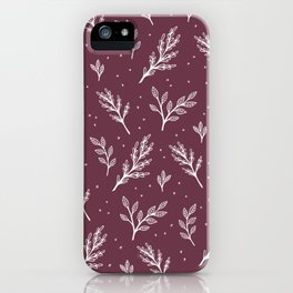 Branches - Berry iPhone Case