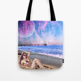 Greetings From Social Isolation Beach  Tote Bag