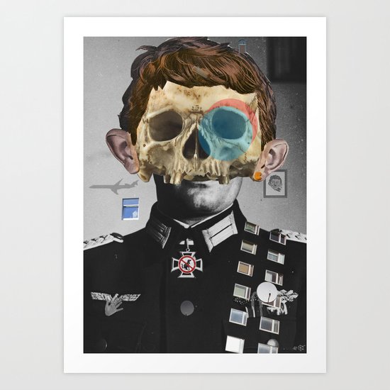War Collage 2 Art Print