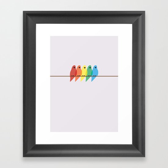 Birds Framed Art Print