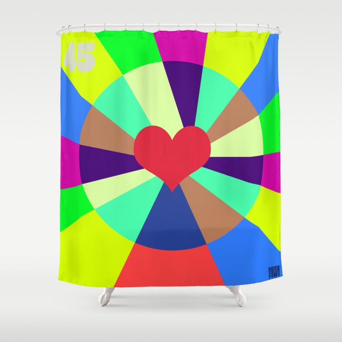 Listen To Your Heart Shower Curtain