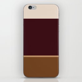 Contemporary Color Block XXV iPhone Skin