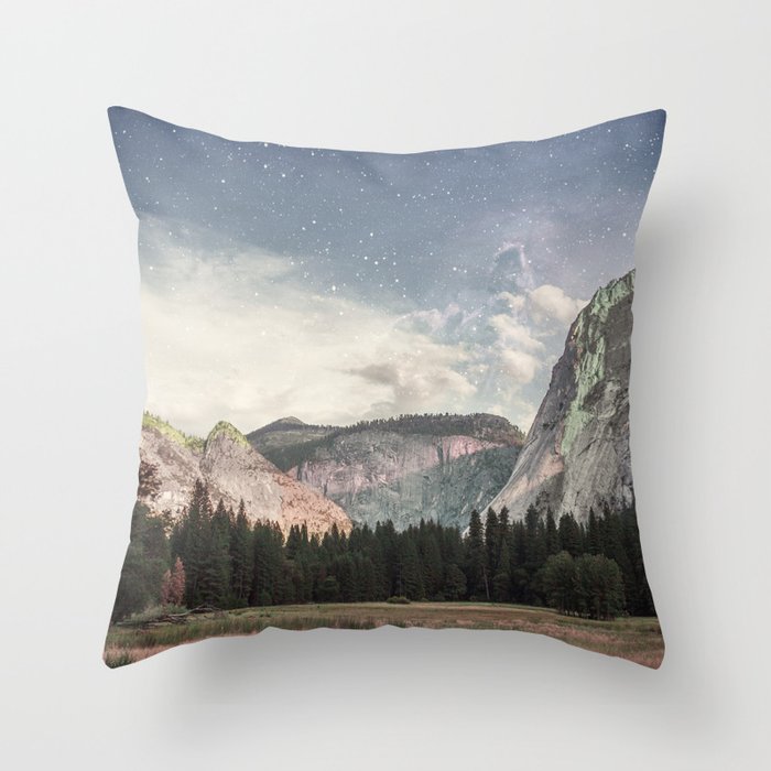 Yosemite Throw Pillow