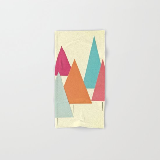 Fir Trees Hand & Bath Towel