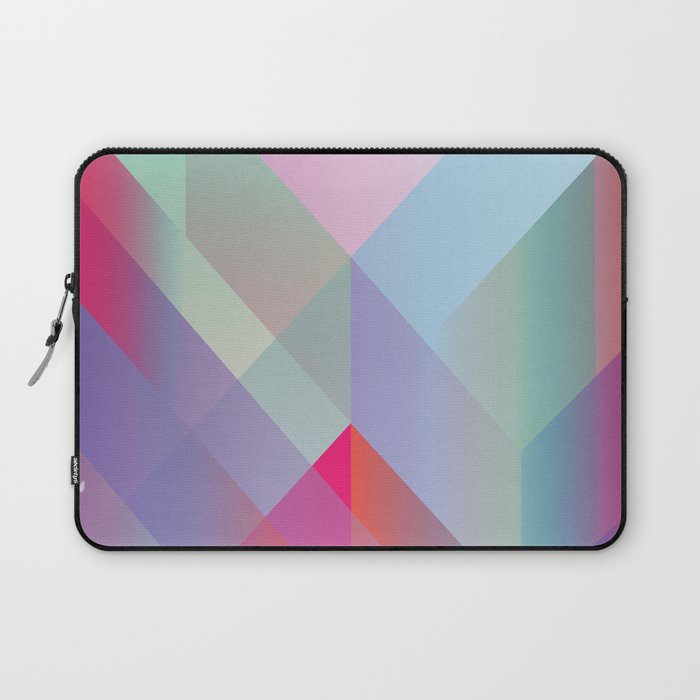 Colored layers overlapped. Laptop Sleeve
