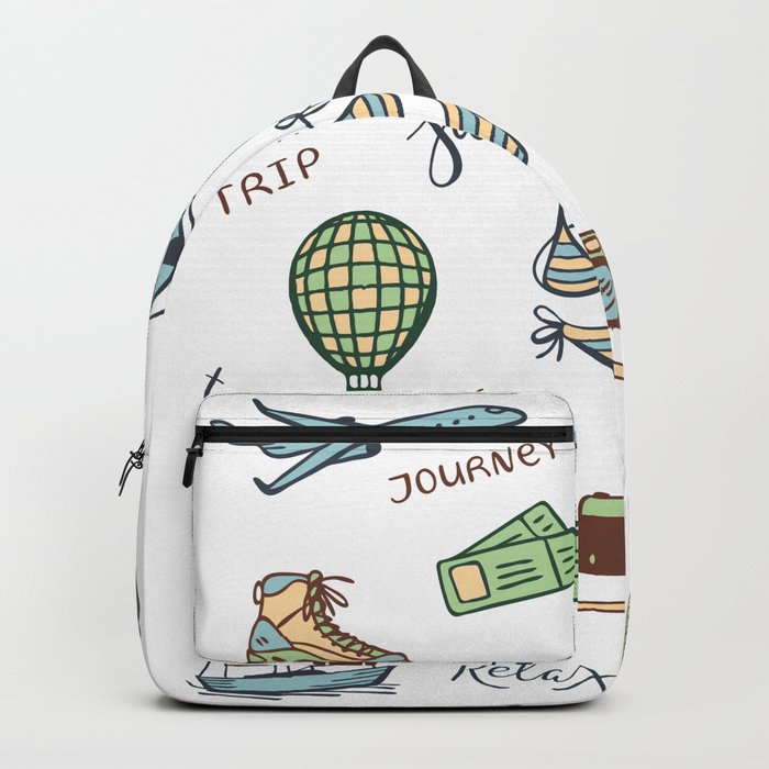 Print for travelers Backpack
