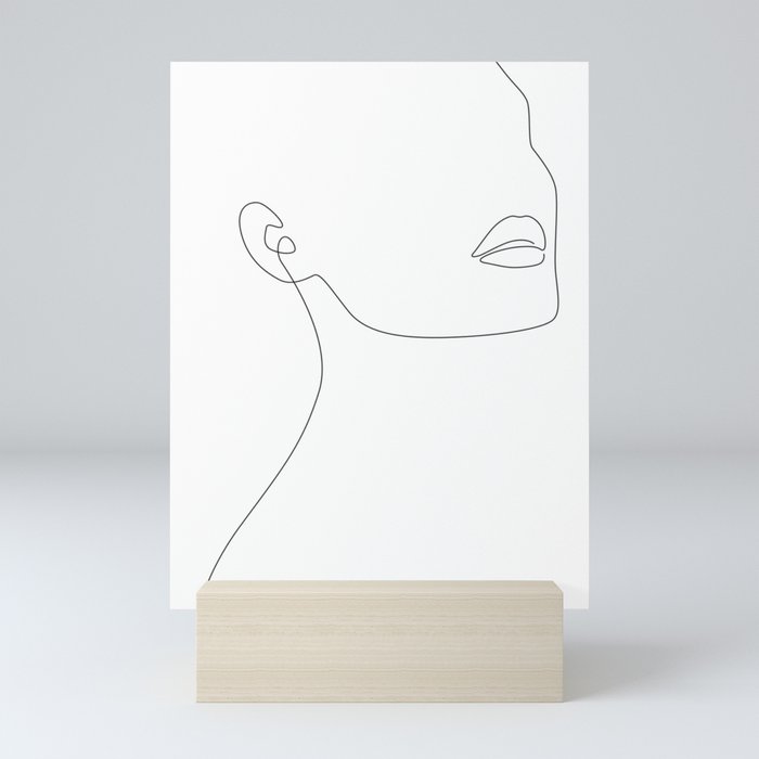 Simple Minimalist Mini Art Print