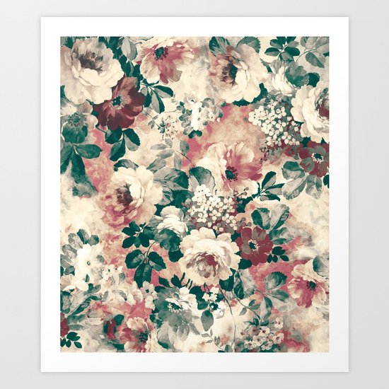 Quiet Garden Movement Art Print
