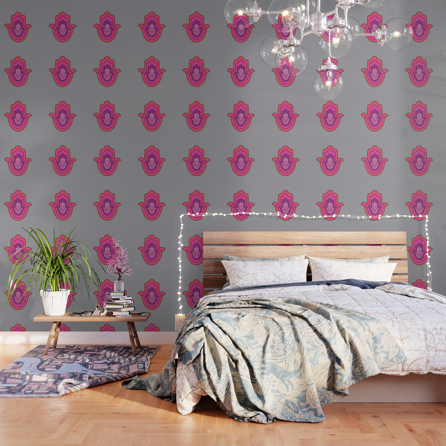 The Hamsa Palm Hand Meaning Wallpaper By Minimal Desert Color