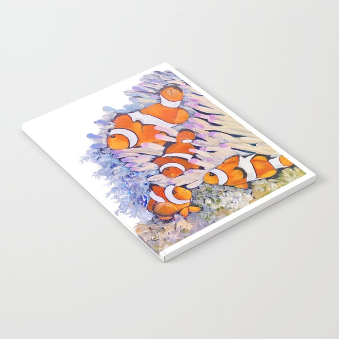 Colorful Clownfish Notebook