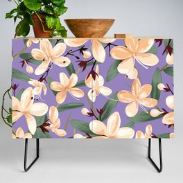 Pink Flowers Credenza