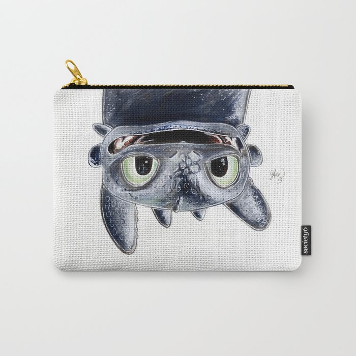 Toothless (Upside Down) Carry-All Pouch