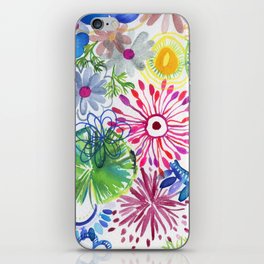 floral desert iPhone Skin