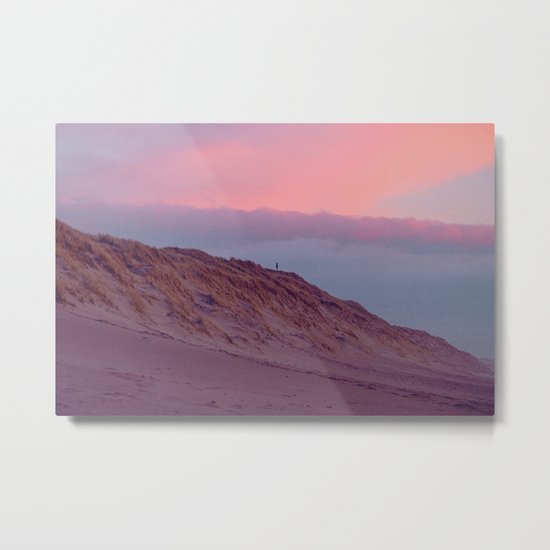 ENJOYING THE SILENCE Metal Print