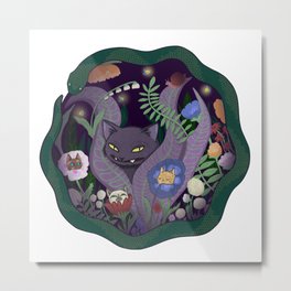 Garden of Fang and Claw Metal Print