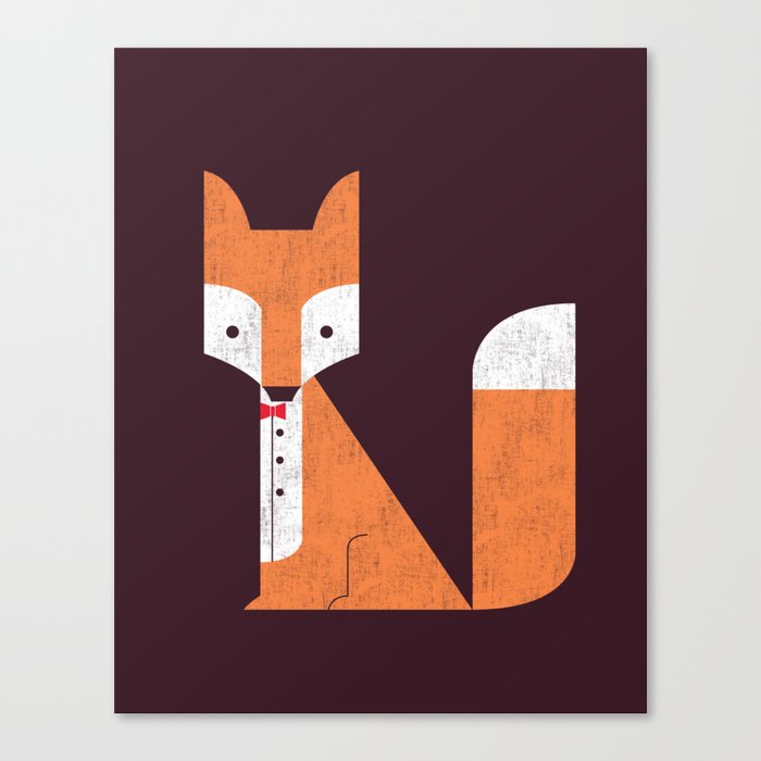 Le Sly Fox Canvas Print