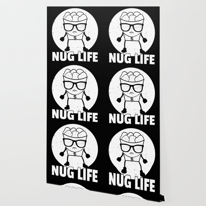 Chicken Nugget Nug Nuggs Gangster Life Wallpaper By Brob Society6