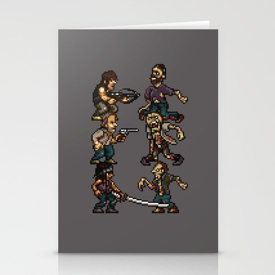 The Slugging Dead Stationery Cards