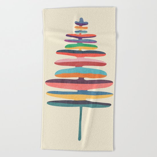 Joy Fern Beach Towel