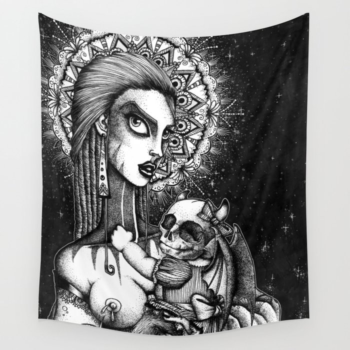 Mater Martyr Wall Tapestry