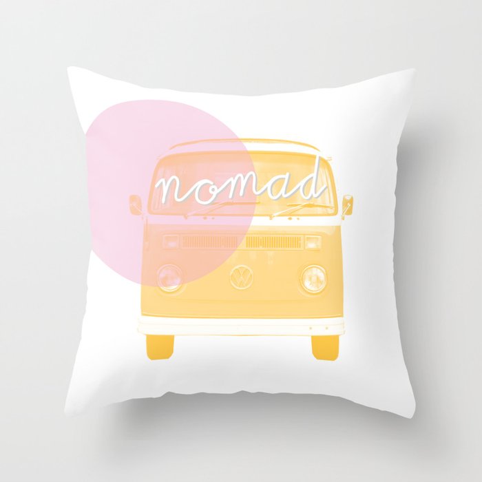 nomads Throw Pillow by thelogicalemotion | Society6