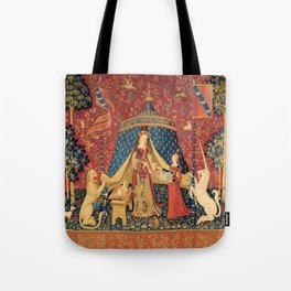 The Lady and The Unicorn by Old Master Tote Bag