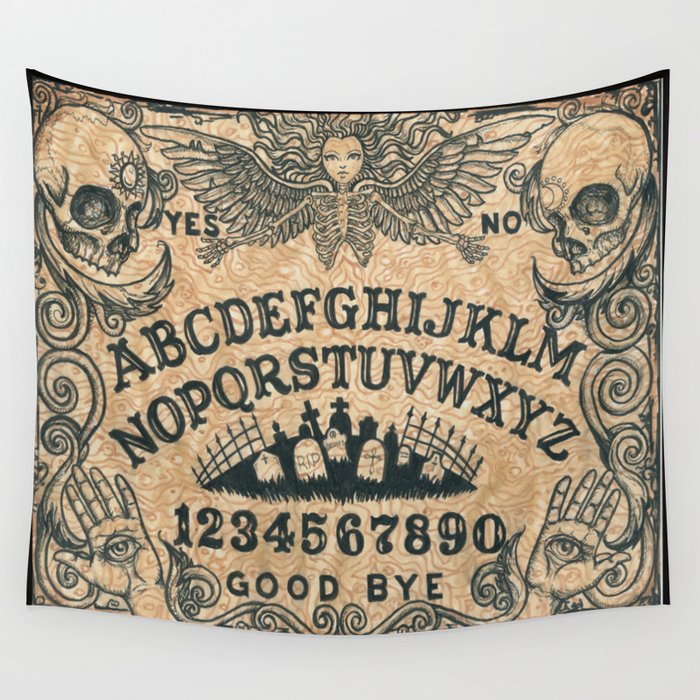 Ouija board wall tapestry clearance