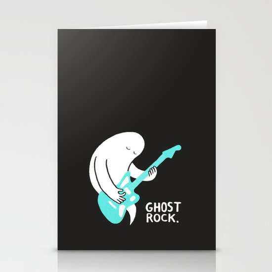 Ghost Rock Stationery Cards