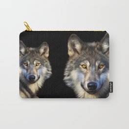 Wolf Carry-All Pouch | Digital, Animal, Nature 