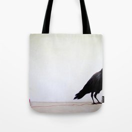 Black Raven Tote Bag