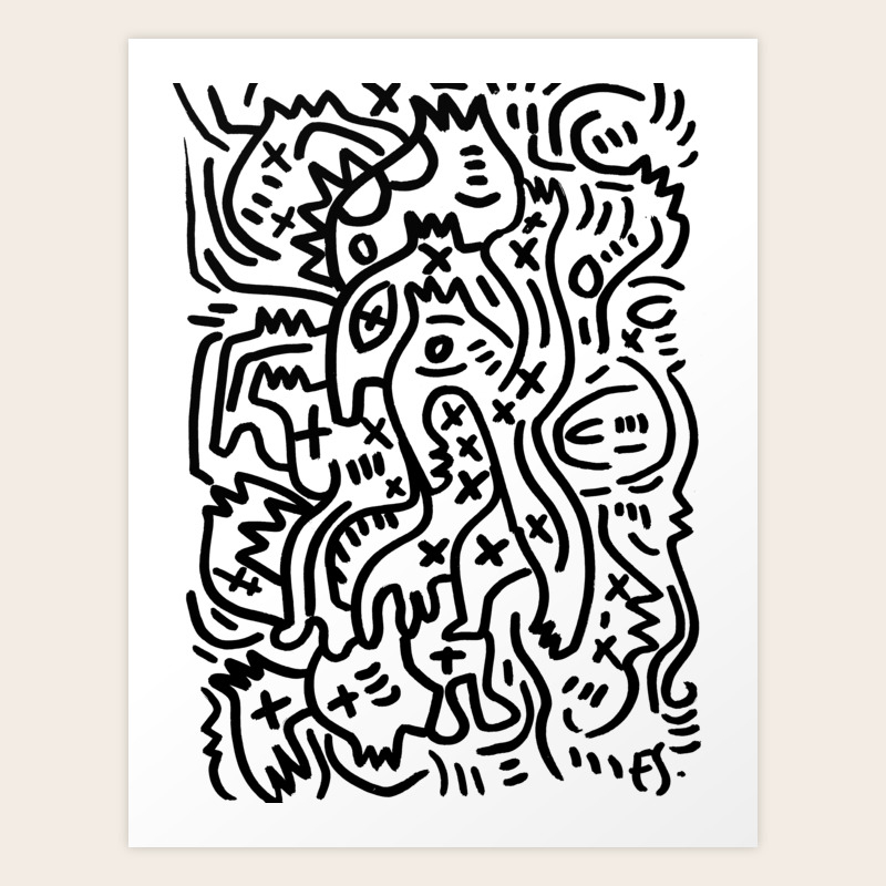 Graffiti Street Art Black And White Art Print By Emmanuelsignorino Society6 Skachat stokovye foto graffiti wall black white. graffiti street art black and white art print by emmanuelsignorino