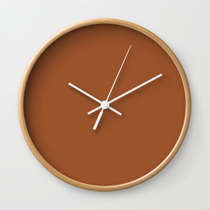Mimic Chest Brown Wall Clock