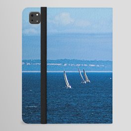 Regatta Sailboats Sailing Seascape 4 iPad Folio Case