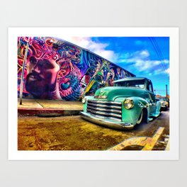 Chicano Love Art Print