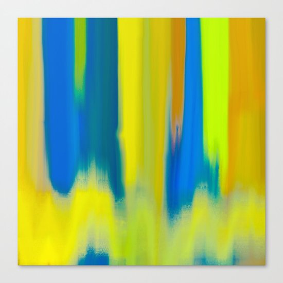 Strong Colors Rising Canvas Print