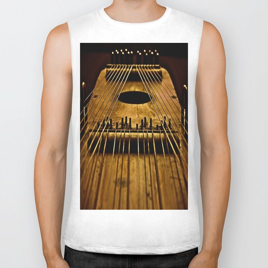 Ukelin Strings Biker Tank