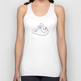 Cozy Bunny Slipper Unisex Tank Top