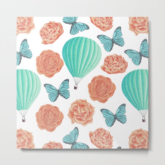Fly Away With Me Metal Print