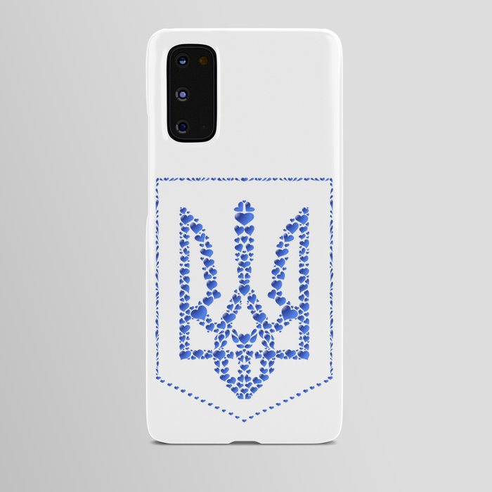 Trident with hearts Android Case