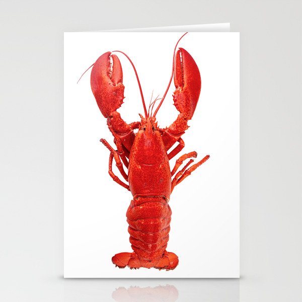 Atlantic Lobster 3 Stationery Cards