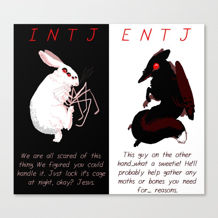 INTJ MBTI personality animal Poster Print