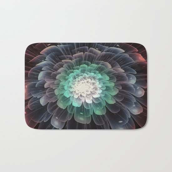 Abstract Flower - Glory of Evil Bath Mat