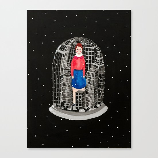 Snowglobe Canvas Print
