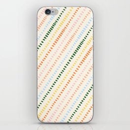 rainbow modernist iPhone Skin