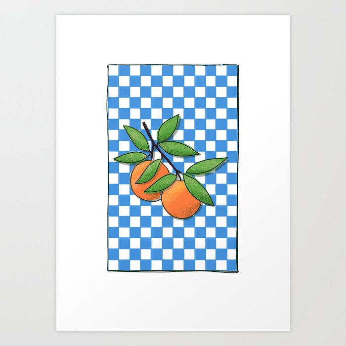 Clementines  Art Print