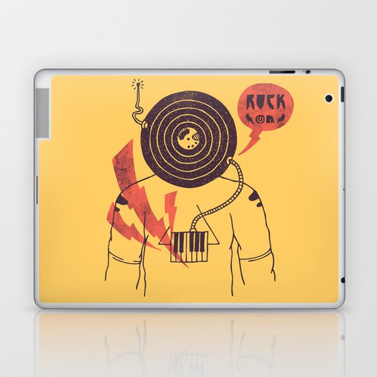 The Vinyl Frontier (alternate) Laptop & iPad Skin