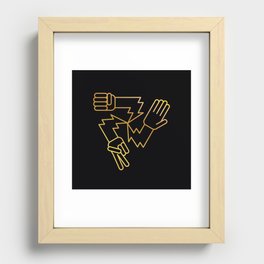 Weapon of Choice Recessed Framed Print