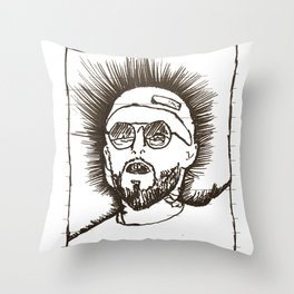 Mac Miller Sketch Throw Pillow